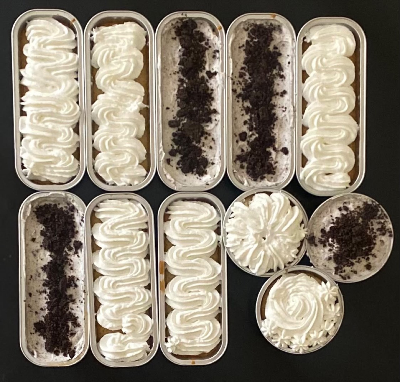 Dessert cups from Cookie Island