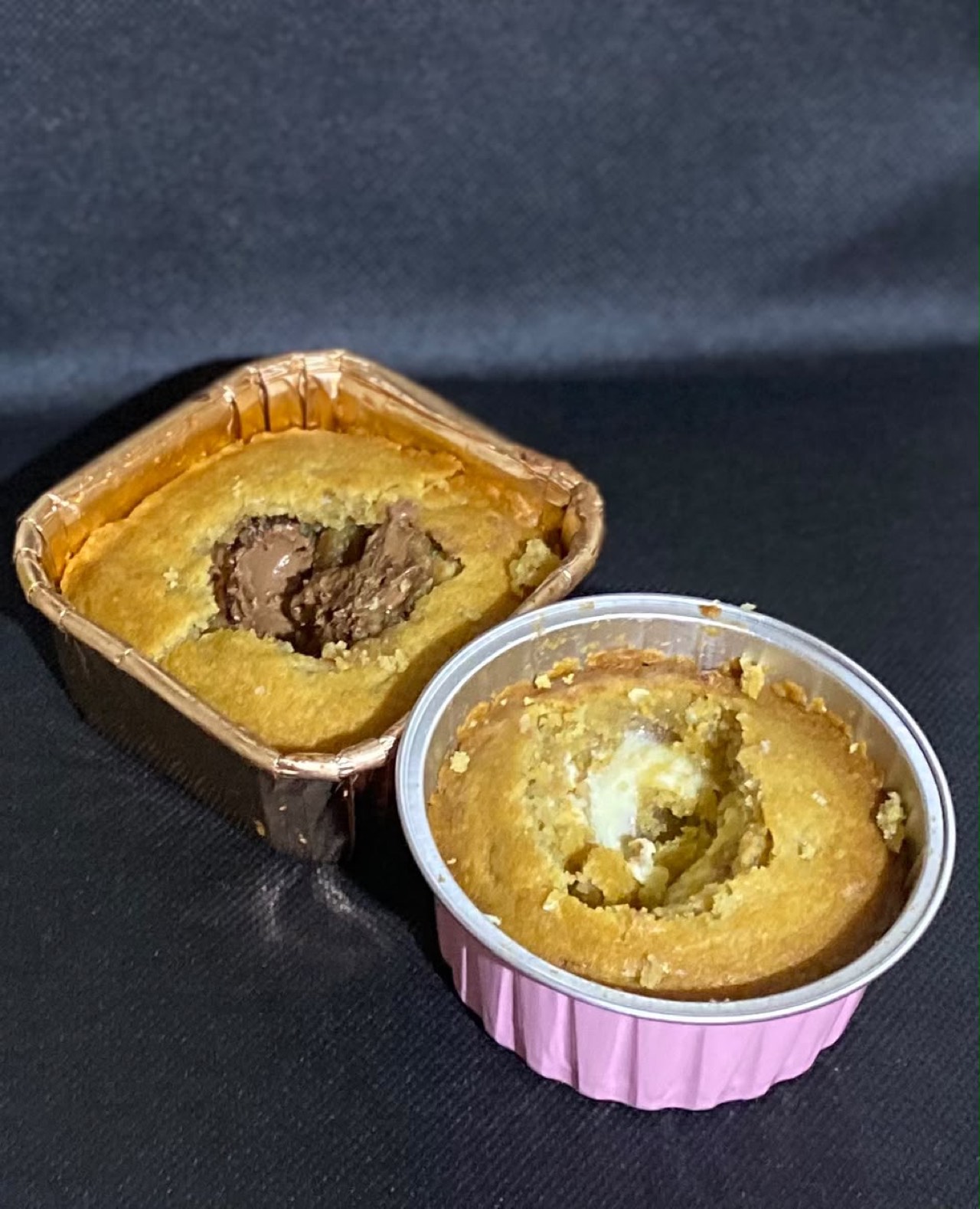 Stuffed cookie cups from Cookie Island